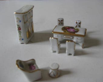 Set da tè - Porcellana - Signora - Cina - Kangxi