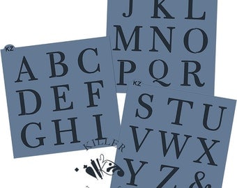 Fast Shipping!! Alphabet Stencil