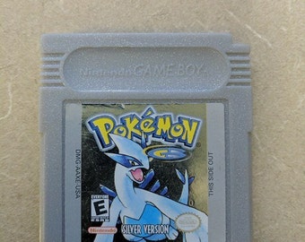 PokemonSilver Gameboy Color Great shape Works Great