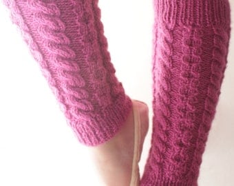 Jambières bambin tricotés à la main - Chaussettes d'yoga bébé, bambin gaiters