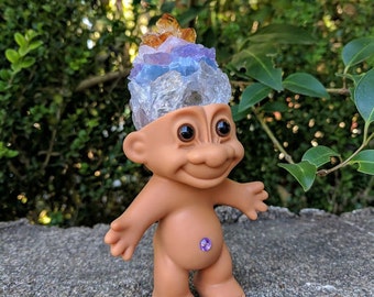Rainbow Crystal Troll Doll