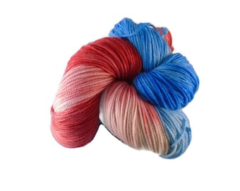 Red white blue yarn | Etsy