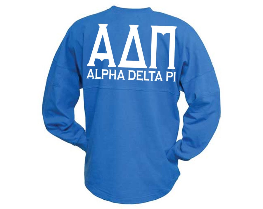 ADPi Alpha Delta Pi Classic Jersey Choose Your Colors Sorority