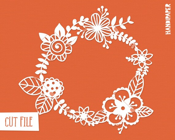 Free Free 326 Silhouette Flower Wreath Svg Free SVG PNG EPS DXF File