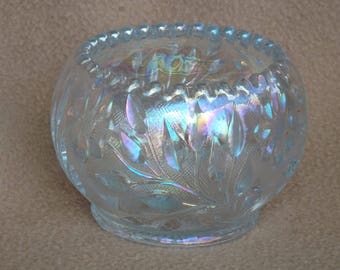 Vintage Carnival Glass Votive Candleholder