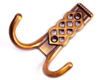 decorative coat hooks antique brass wall hooks coat hooks door hooks double hooks metal coat hangers rack curtain tieback hooks vintage - Decorative Coat Hooks decorative coat hooks antique brass wall hooks coat hooks door hooks double hooks metal coat hangers rack curtain tieback hooks vintage - Decorative Coat Hooks