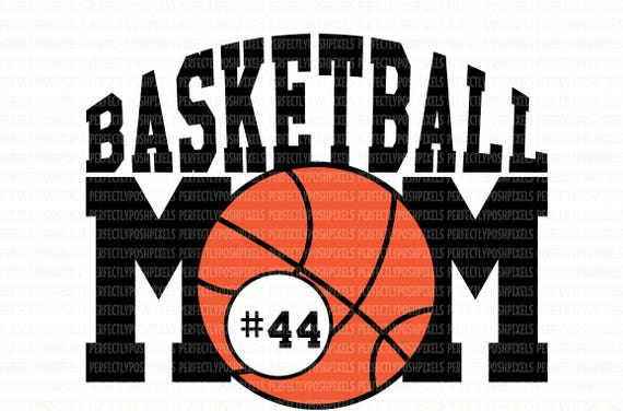 Download Basketball Mom SVG Circuit Design Space Silhouette Studio Designer Edition Printable Clipart ...