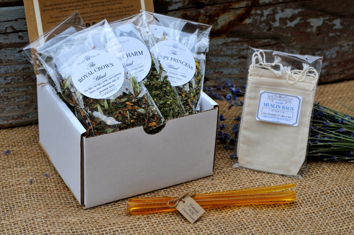 Premium Herbal Loose Leaf Tea Sampler