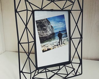 Geometric photo frame