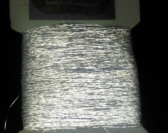 Light Reflective Thread, Hi Vis, knit/crochet/weave in/embroidery
