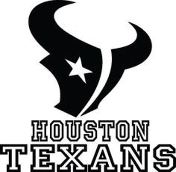 Houston Texans NFL football sport logo vinyl sticker art