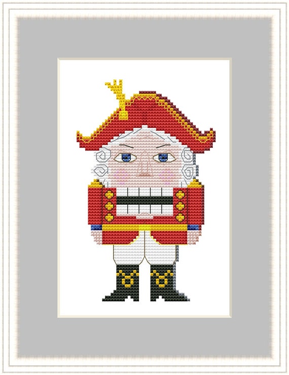 Items similar to Nutcracker Counted cross stitch pattern ...