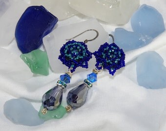 Vintage Couture Teardrop Earrings