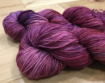 TWISTED (BFL/nylon sock) - Shock Me, Shock Me, Shock Me With That Deviant Behaviour, handdyed yarn