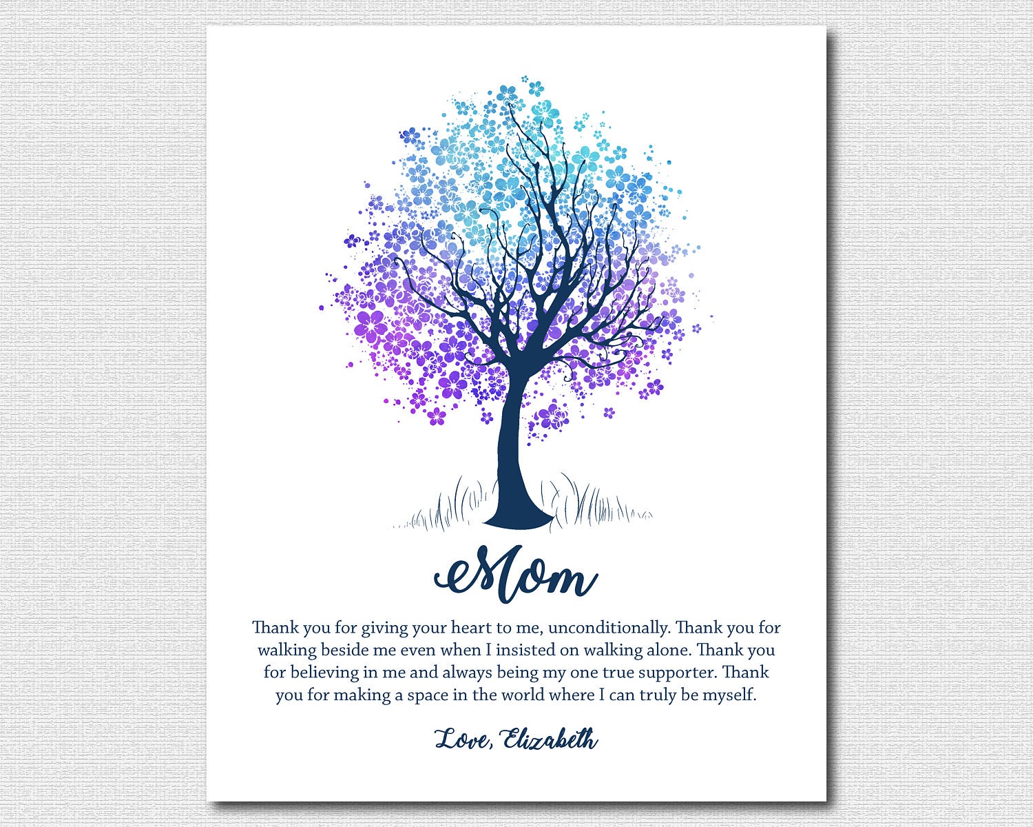Mother Daughter Poem 80th Birthday T For Mom Birthday T