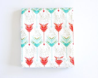 SALE! Baby Blanket Arrow. Playmat. Pram Blanket. Minky Blanket. Baby Blanket. Baby Girl. Blue, Coral, Gold