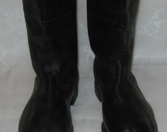 Soviet Russian Army Military Jack Boots with belts size 41 (EU 42, US 8.5)