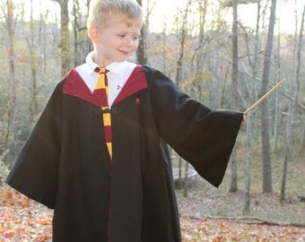 Harry Potter Inspired Costume - Child Harry Potter Robe - Harry Potter Cape