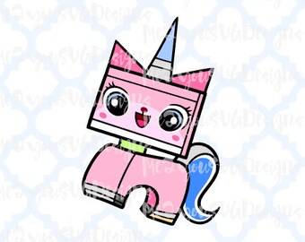 Unikitty Lego SVG,EPS,PNG,Studio