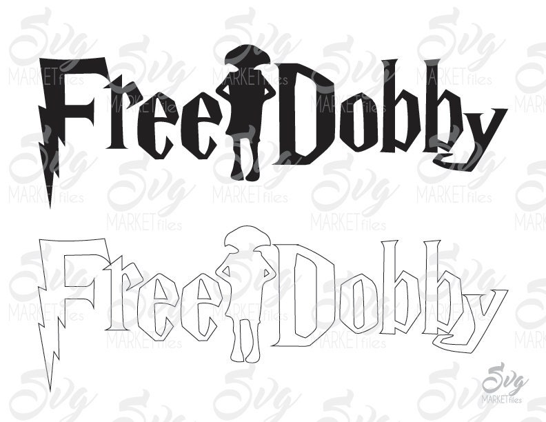 Download Free Dobby Harry Potter Cuttable Files SVG EPS JPG For