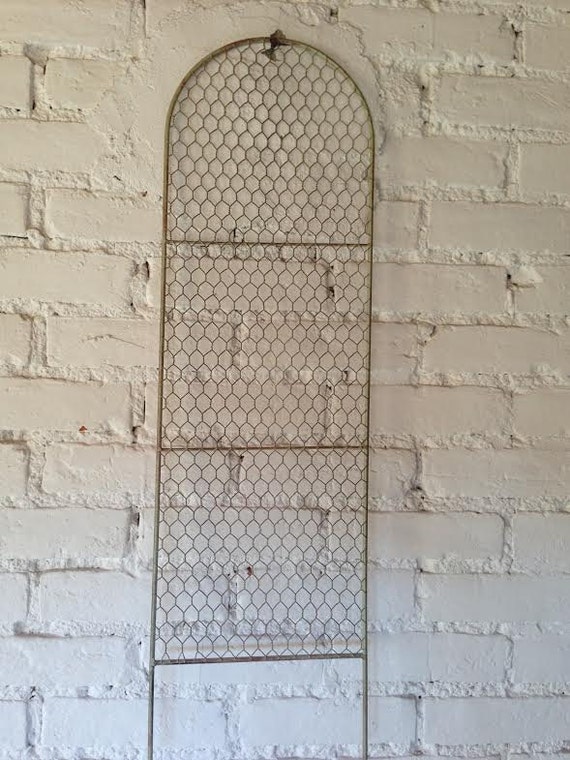 Metal Trellis Chicken Wire Garden Climbing flowers fence