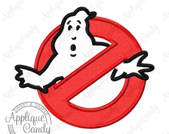 Ghost Catcher Applique Machine Embroidery Design 4x4 5x7 6x10 8x8 Halloween INSTANT DOWNLOAD