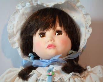 Suzanne Gibson, Vintage Doll, Large Baby Doll, Vinyl Doll, 1977, Allison Doll