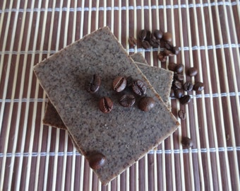 Coffee Exfoliation Goat Milk Soap, Natural Handmade Soap, Coffee Soap, All Natural Bar Soap, Shea Butter Soap, Exfoliating, Cellulite Soap
