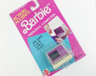 vintage barbie computer