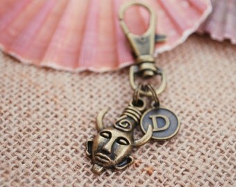 Supernatural keychain, FREE SHIPPING, Dean Winchester bag accessories, demon protection key chain, Supernatural funs, Unisex gift