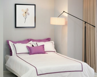 light purple bed sheets