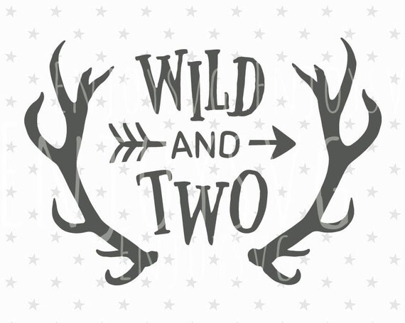 Download Wild and Two SVG Files Wild Two Svg Cut file Baby SVG Wild ...