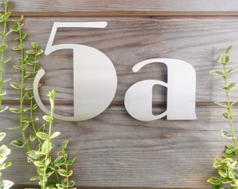 Deco style house numbers Deco style house numbers