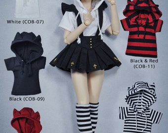 CODENOiR - Hoodie BJD clothes msd / Slimi msd / mdd / angel philia / 1/4 BJD