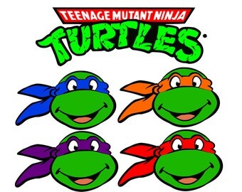 Teenage mutant ninja turtles svg, TMNT svg, turtles svg, mutant ninja svg, cartoon svg, dxf, cricut, silhouette cutting file, download