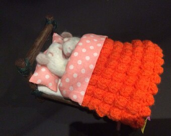 Just married felted mice