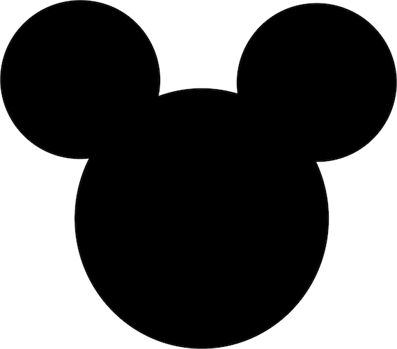 Mickey Mouse SVG EPS DxF Jpg Format Vector Digital Download