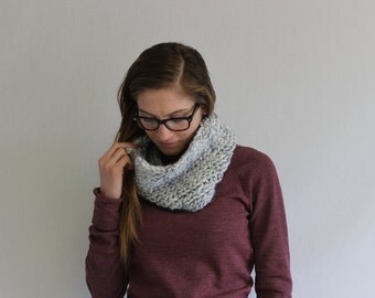 Ribbed Cowl- Single Wrap