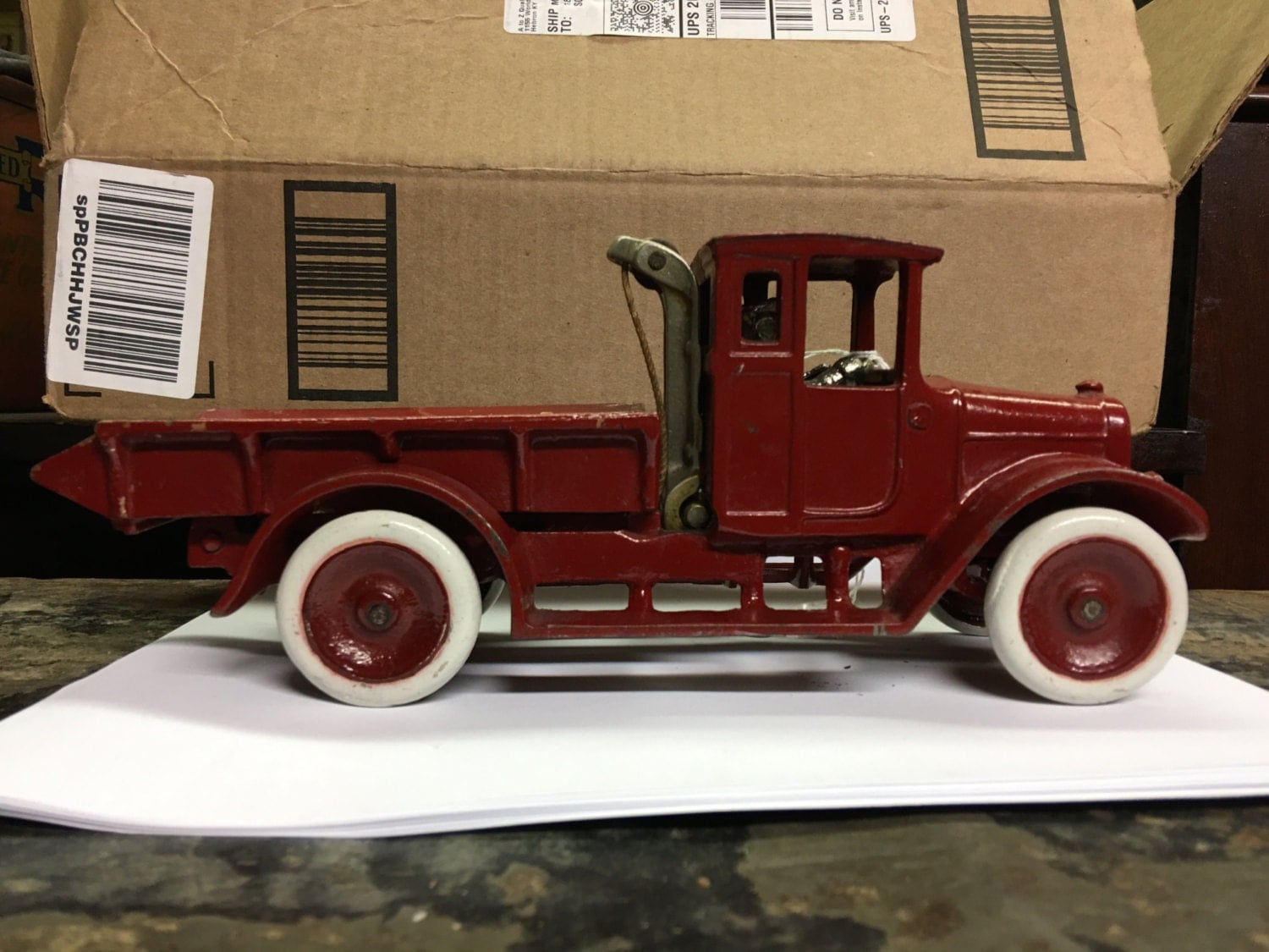 antique toy truck