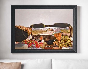fear loathing in las vegas movie poster art canvas print wall decor canvas cinema poster print designer art painting wall art home decor - Wall Art Designer fear loathing in las vegas movie poster art canvas print wall decor canvas cinema poster print designer art painting wall art home decor - Wall Art Designer