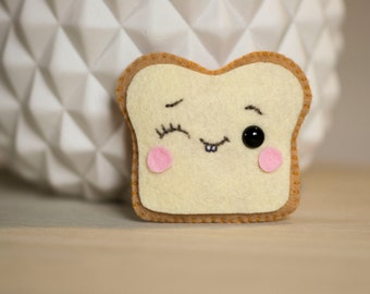 Toast mini plush felt