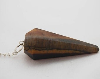 Golden Tiger’s Eye Pendulum