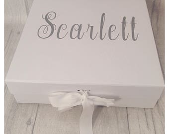 1 personalised box, Bridesmaid gift, bridesmaid box, bride box, bride keepsake, wedding keepsake box, wedding box, personalised box