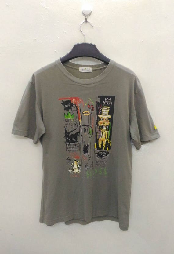 Vintage JeanMichel Basquiat TShirt Urban Fashion Street Wear