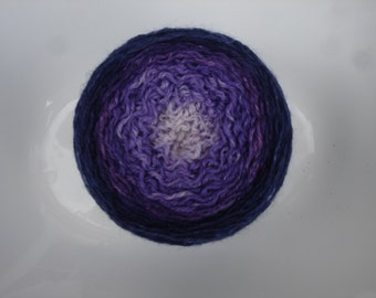 FINGERLING Gradient yarn, Wool/Nylon Blend, Hand Painted Yarn, Color - Passion, 463 yds