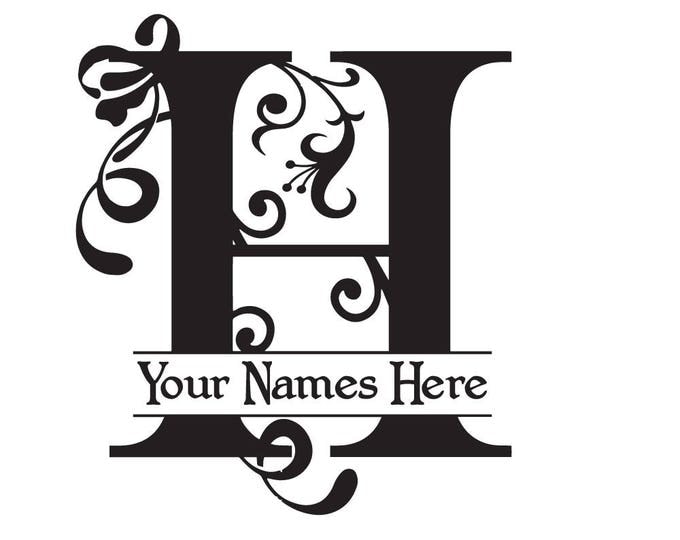 Free Monogram H Clip Art | SEMA Data Co-op