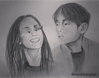 Personalised Kpop Drawings