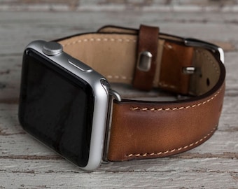 Leather Apple Watch band, 42mm, 38mm, Leather watch band, Apple watch strap, iwatch band, Apple watch leather band, brown iwatch strap