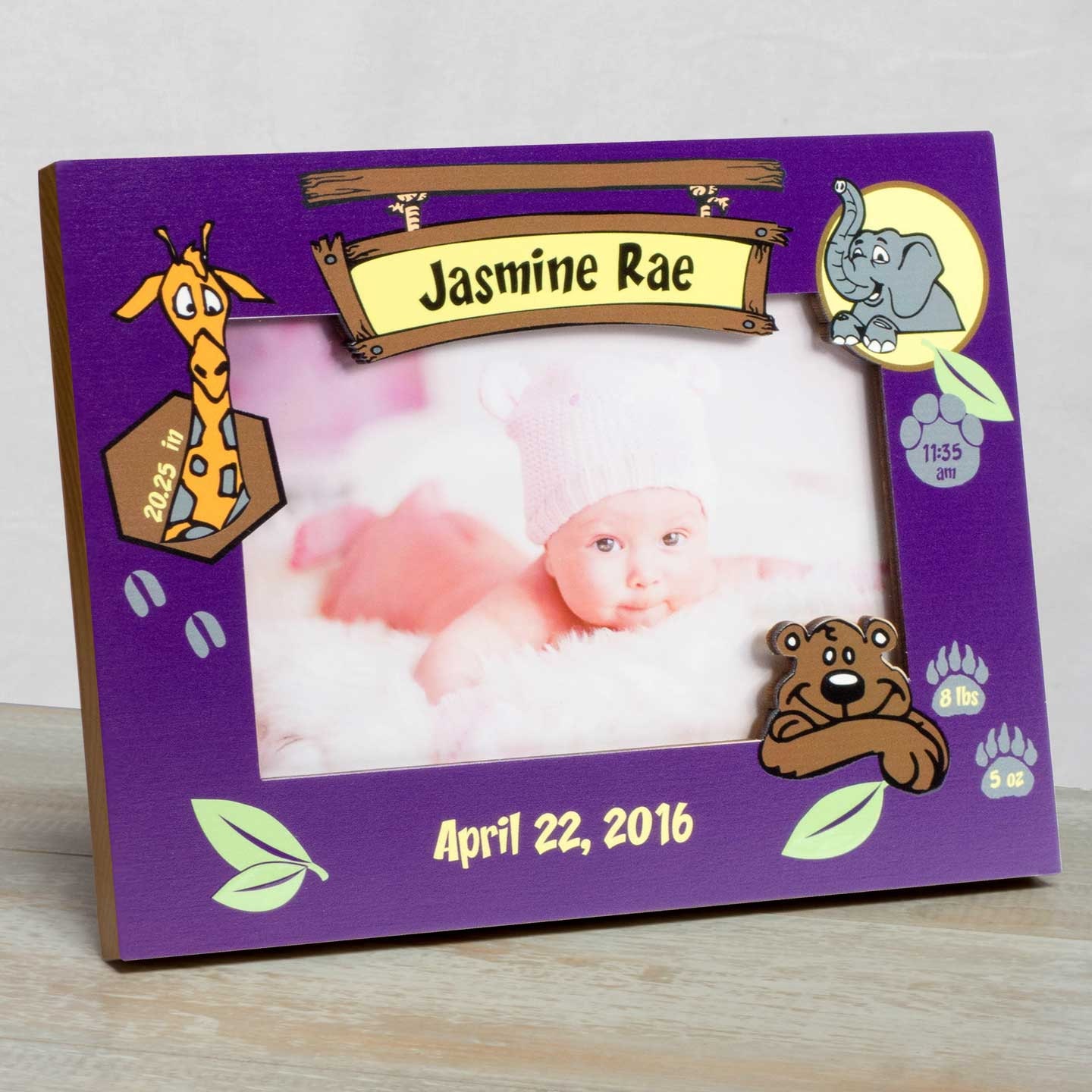 Personalized Baby Picture Frame, Baby Girl Picture Frame,New Baby Girl