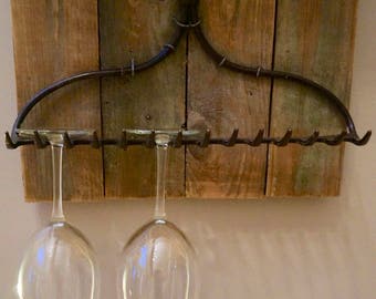 Wine Rack Bottle Holder Grapevine Decorative Functional Wall